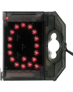 Lettre lumineuse à LED - ''Q'' rouge