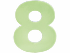 Numéro de maison phosphorescent - ''8''