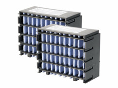 Pack de 2 filtres de rechange bleus et noirs pour rafraîchisseur d'air et humidificateur