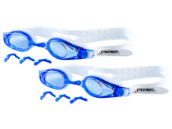 Deux lunettes de natation Speeron Pro.