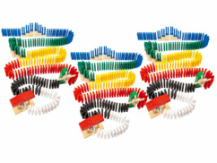 3 kits de dominos colorés 480 pièces