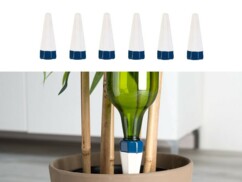 6 adaptateurs d'irrigation avec pointe en argile pour bouteilles plastiques PET de la marque Royal Gardineer