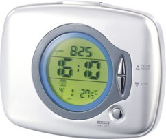 R/éveil /à 7 Couleurs Variables,Horloge Digitale rougeoyante de Digital de Nuit de thermom/ètre dalarme de Digital pour des Enfants