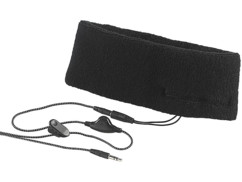 Bandeau avec écouteurs intégrés