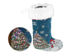 Chaussette de Noël à LED