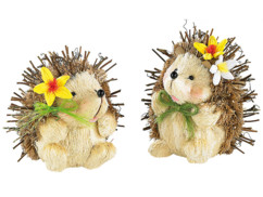 Couple de hérissons en paille ''Pieksy & Stupps''