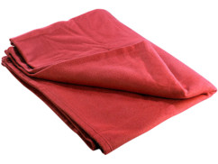 Couverture en viscose de bambou 150 x 200 cm - bordeaux