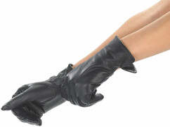 Gants en cuir de chèvre taille S