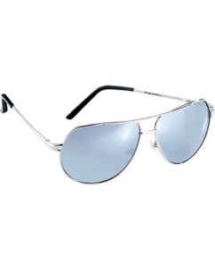Lunettes de soleil aviateur avec verres miroir