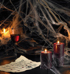 Toile d'araignée décorative Halloween