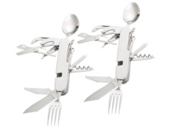 Lot de 2 couteaux multifonction 14 en 1 de la marque Semptec.