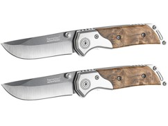 Lot de 2 couteaux de poche avec lame en céramique par Semptec.