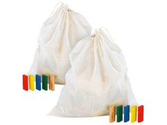 2 kits de dominos colorés 263 pièces