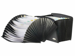 Lot de 2 porte-documents XCase avec 25 compartiments.