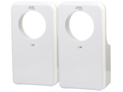 Lot de 2 sèche-mains automatiques professionnels de la marque Sichler.