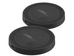 2 stations de chargement à induction compatible Qi