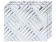 3 autocollants décoratifs ''Effet métal'' 40 X 100 cm