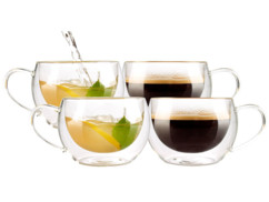Tasse à café & thé en verre double paroi : tous les produits