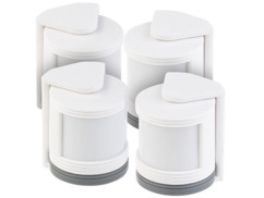 4 mini détecteurs de mouvement PIR pour système d'alarme XMD-3000.avs
