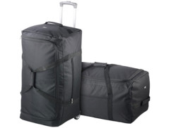 2 sacs de voyage XXL avec chariots amovibles