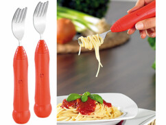 2 fourchettes à spaghetti automatiques avec système rotatif