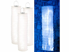 3 lampions solaires avec guirlande à LED - 16 LED