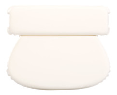 Coussin de baignoire avec surface lisse et ventouses