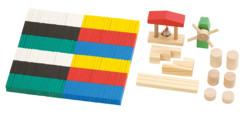 Kit de dominos colorés 480 pièces