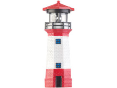 Phare décoratif solaire à LED par Lunartec.