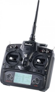 Télécommande DEVO-7 pour quadricoptère Simulus