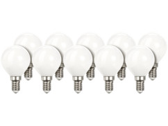 10 ampoules LED look ''Retro'' - E14 - Blanc