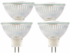 4 Ampoules LED GU5.3, 3 W, 12 V, 250 lm - blanc neutre