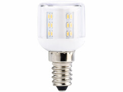 4 mini ampoules LED E14 360° - 3 W - 260 lm - Blanc chaud