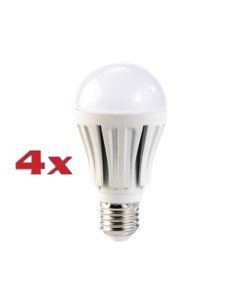 4x ampoule LED supra-puissante 12 W, culot E27, blanc neutre