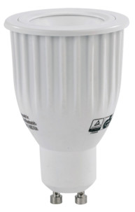 spot led cob 16 couleurs GU10 avec telecommande Luminea
