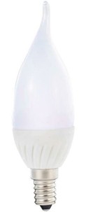 Ampoule LED ''Flamme'' E14 - 3W - Blanc