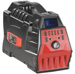 Batterie nomade 80 Ah & convertisseur solaire avec prises 230 V/12 V/USB HSG-800