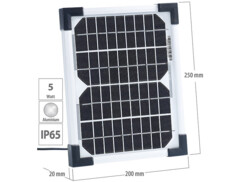 Panneau solaire à cellules monocristallines - 5 W