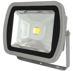 Projecteur LED extérieur étanche 80 W - blanc chaud