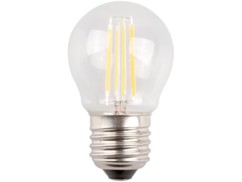 Ampoule Goutte LED à filament A++, E27, 3,5 W, 360 lm, 360°, Blanc