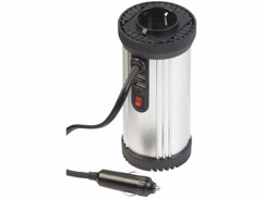 Convertisseur Voiture 150W 5-en-1 – 12V Vers 230V + 2 USB-C + 1 USB-A + Prise Allume-cigare