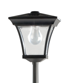 Lampadaire de jardin solaire à LED 200 cm