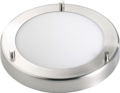 Plafonnier Ø 19 cm résistant aux projections d'eau pour ampoule G9