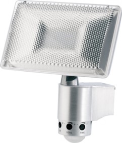 Détecteur De Mouvement PIR Étanche Pour Projecteur Extérieur - Portée 12m - Réglage Durée 5s à 6min - Noir