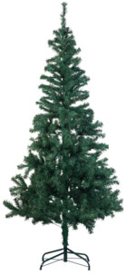 Sapin de Noël vert foncé avec 533 branches - 180 cm