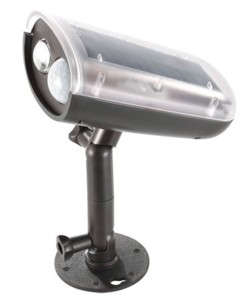 Spot solaire à LED avec détecteurs de mouvement et d'obscurité, 3W