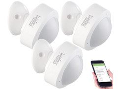 3 détecteurs de mouvement PIR connectés XMD-101.app