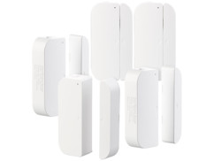 5 détecteurs d'ouverture de porte/fenêtre connectés