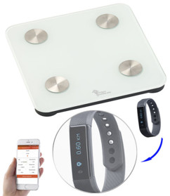 Balance impédancemètre connectée 7 en 1 - Avec montre FBT-45