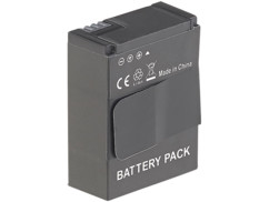 batterie supplémentaire ou de remplacement pour torche lec pour gopro somikon